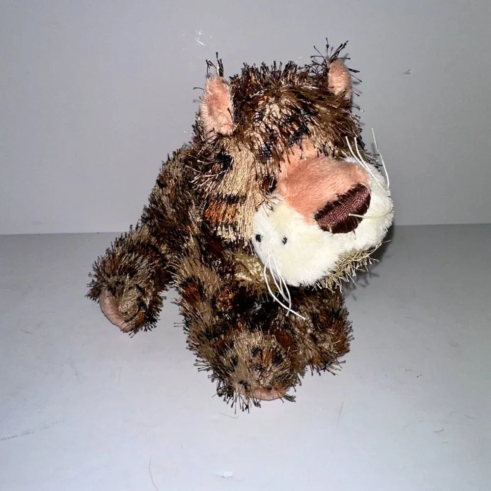 Ganz Webkinz TIGER & LEOPARD scruffy Plush Stuffed Animal No Codes!